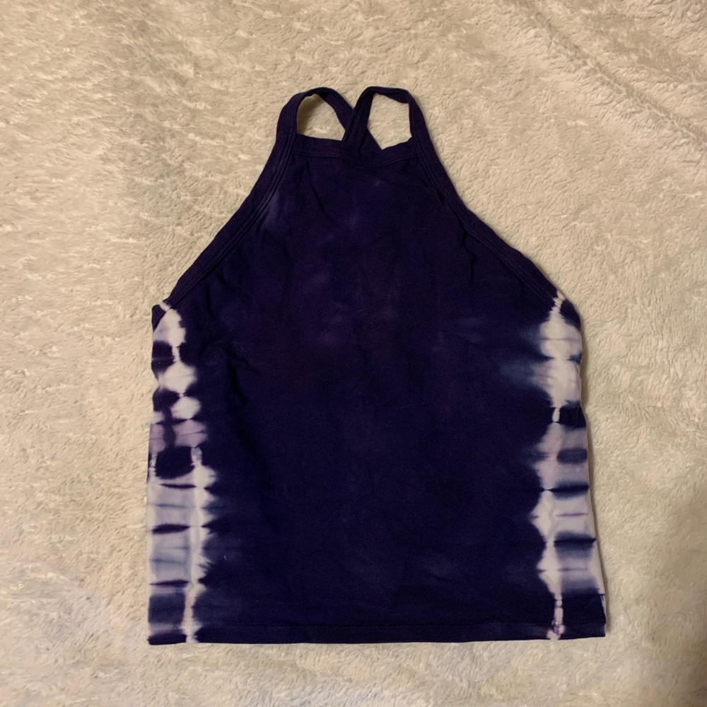 tie dye halter top
